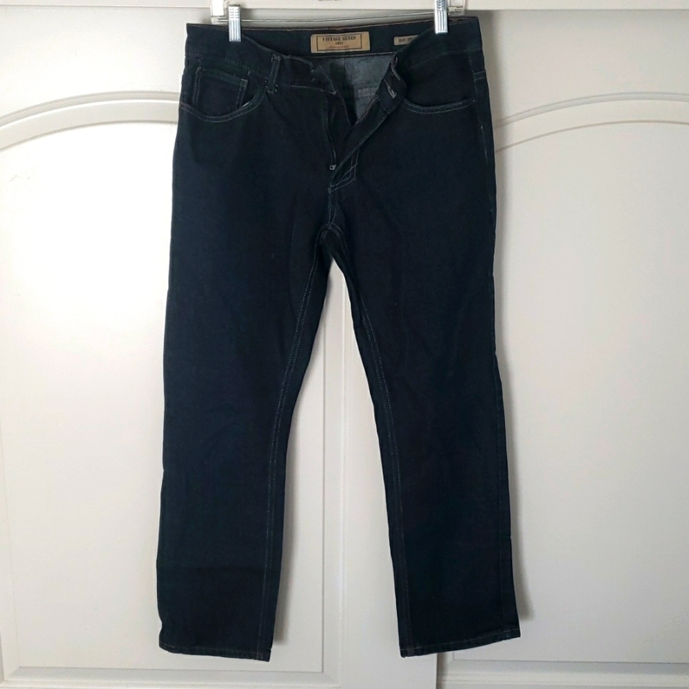 Mens Jeans Slim Straight 32 × 32